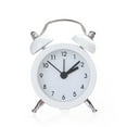 thumbnail image 1 of Uhuya Twin Bell Alarm Clock with Night Light for Bedroom and Home Decoration, Alarm Clock for Heavy Sleepers, White, 1 of 1
