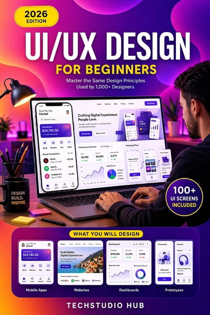 Ui/UX Design for Beginners: The Complete Beginner's Guide to UI/UX ...