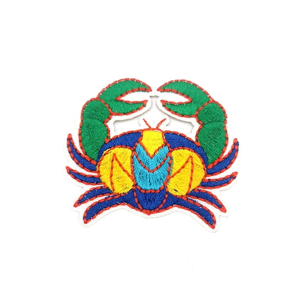 Uijokdef 1 PCS Decorative Constellation Iron-On Embroidered Patches, DIY Sewing Accessories