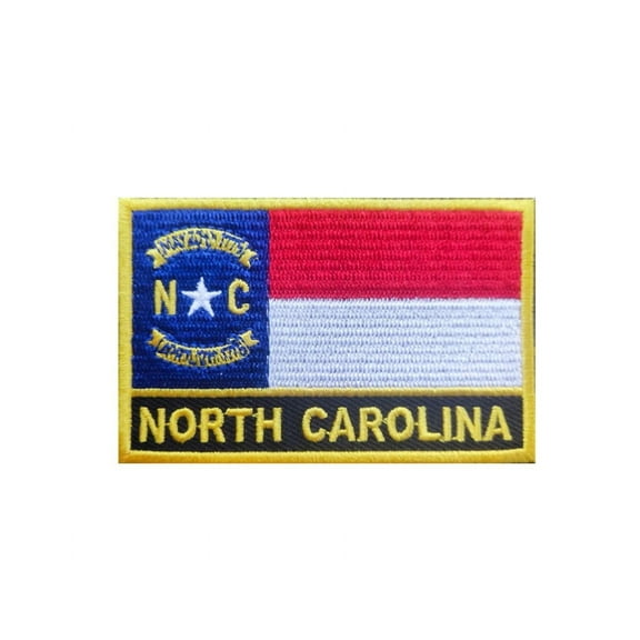 Uijokdef 1 PCS North Carolina Flag US State Flag  Patch