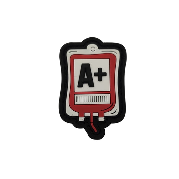 Uijokdef 1 PCS PVC Red A+ Blood Bag Patch