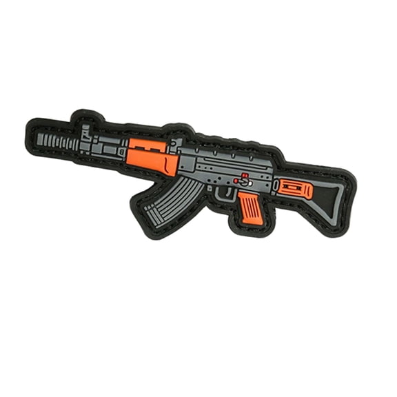 Tactical PVC Morale Patch, Hook Fastener