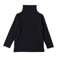 thumbnail image 1 of uikmnh Tops for Teens Girls Long Sleeve Turtleneck Shirt Comfortable Loose Fit Basic Tee Soft Casual Blouse for Daily Wear Size:5-6 Years, 1 of 3
