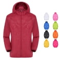 thumbnail image 1 of Uikmnh Men's Windbreaker Jacket Lightweight Rainproof Casual Top Windproof Coats, 1 of 4
