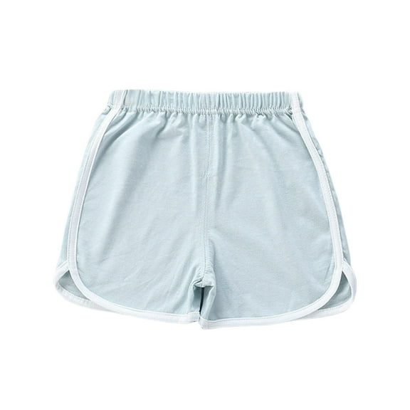 Uikmnh Quick-Dry Boys' Solid Color Shorts | Stretchy & Durable | for Play Size:6-12 Months