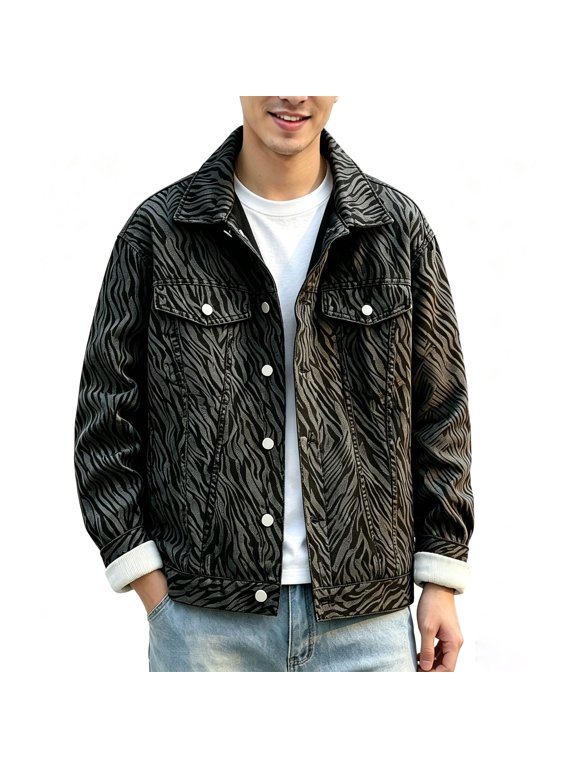 Timeless Chambray Denim Jacket for Men Casual Style