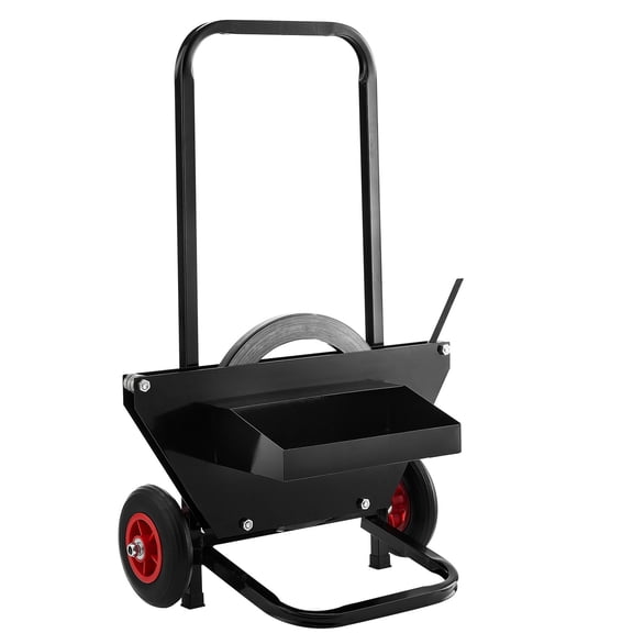 Uimoso Steel Strapping Cart with 23.6 in Core for Banding and Dispensing