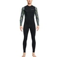 Uinagy Wet Suit for Men Cold Water Swimming Swimwear 1 Piece Men Swim Shorts