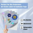 thumbnail image 1 of Uinkit Holographic Sticker Paper for Inkjet and laser printer 60Sheets 8.5x11 inches Printable Waterproof Vinyl Sticker,Dries Quickly, 1 of 6