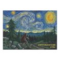 thumbnail image 1 of Uinta Mountains, Utah, Bigfoot, Starry Night (1000 Piece Puzzle, Size 19x27, Challenging Jigsaw Puzzle for Adults and Family, Made in USA), 1 of 4