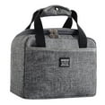 thumbnail image 1 of Uioepy Almost Free The Bento Bag Is Weekeiqht Grey Insulated Lunch Box Soft Cooler Bag Waterproof Thermal Work School Picnic Bento Lunch Bag Lunch Packet, 1 of 1