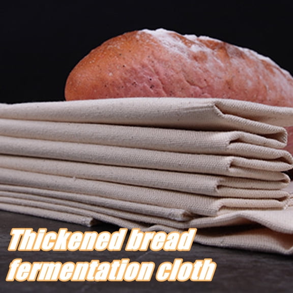 Uioepy Blowout Sale Diy Baking Tools Baguette Pure Cotton Leavening Cloth 360*450Mm Small Leavening Cloth Proofing Fermented Mat Kitchen Tools Cloth Flax Cotton French Baking Bread Kitchen,Dining & Ba