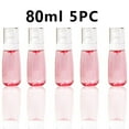 thumbnail image 1 of Uioepy Blowout Sale Jm-Pw-001 5Pcs Disinfectant Spray Bottle Portable Bottle 80Ml Pink 5Pc Plastic Spray Bottle Small Spray Bottle Travel With Plastic Sprayer 80Ml Spray Bottles Squirting Bottle, 1 of 3