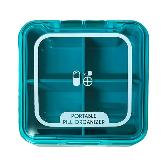 Uioepy Blowout Sale Small Storage Box, Portable And Portable Storage Box, Sealed Light Blue Portable Small Mini Storage Box Large Capacity Carry On Travel Compartment Sealed Box Food Storage The Stora