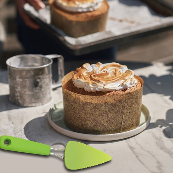 Uioepy Clearance Stainless Steel Cake Spatula, Triangular Cheese Spatula, Toothed Pizza Spatula, Birthday Cake Spatula, Food Spatula, Baking Utensils A Stainless Steel Cake Spatula Triangle Cheese Spa