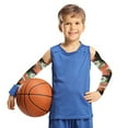 thumbnail image 1 of Uioepy End Of Line Sale Children'S Boys And Girls' Armbands Ha Children'S Sleeve Elastic Sunscreen Arm Sleeve Suitable For Children Outdoor Sports Arm Sleeve Bright Colors 1 Pair Ice Sleeves For Child, 1 of 4