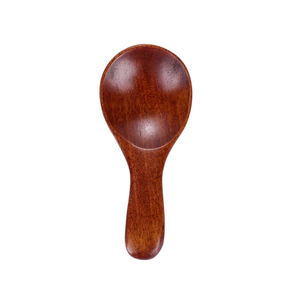 Uioepy Final Sale 0065 Log Small Wooden Spoon, Tea Spoon, Mini Small Teaspoon, Seasoning Coffee, Old Lacquer Small Spoon Small Wooden Spoon Tea Seasoning Powder 8X3.5Cm Cooking Tools Kitchen Gadgets T
