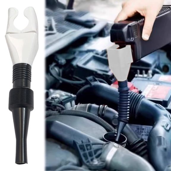 Uioepy Final Sale The Folding Button Funnel Is White Household Folding Buckle Funnel 2025 New Retractable Auto Fuel Snap Funnels Buckle Funnel Plastic Oil Funnels Wide Mouth Flexible Funnel For Car Au