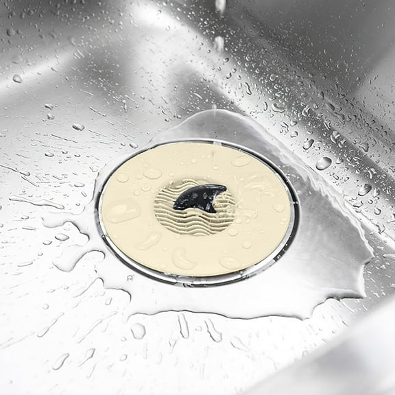 Uioepy Final Sale Nordic Beige - Sink Hair Anti-Clogging And Anti-Odor Floor Drain A Star Bathroom Drain Hair Catcher Bath Stopper Plug Sink Strainer Filter Shower Strainers Filter Screen