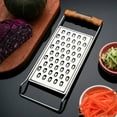 thumbnail image 1 of Uioepy Handheld Vegetable Slicer Cutter Stainless Vegetable Chopper Slicer Vegetable Cutter Shredder Cheese Grater for Kitchen Vegetables Fruits Kitchen Gadgets B , Grater*1 off Promotions, 1 of 8