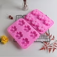 thumbnail image 1 of Uioepy Heavily Discounted 6-Link Sakura Silicone Mold Cherry Blossoms Silicone Mould Fondant Cake Cookie Decorating Mould Cake Tools Cake Mould Dessert Molds, 1 of 6