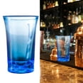 thumbnail image 1 of Uioepy Liquidation The Colored Bullet Glass Is Blue Plastic Cup Bullet Cup Plastic Baijiu Cup One Mouthful Liquor Cup Creative Drinking Cup Color Cup In Bar Wine Glass Wine Glass, 1 of 8