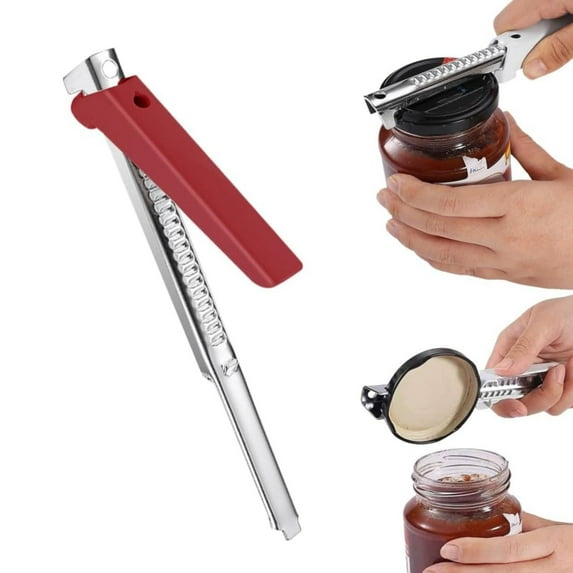 Uioepy Liquidation The Easy Arthritis Bottle Opener Is Red Labor Saving Can Opener Manual Lid Opener Non Slip For The Elderly Multi Functional Anti Scalding For The Elderly Bottle&Can Openers Bottle O