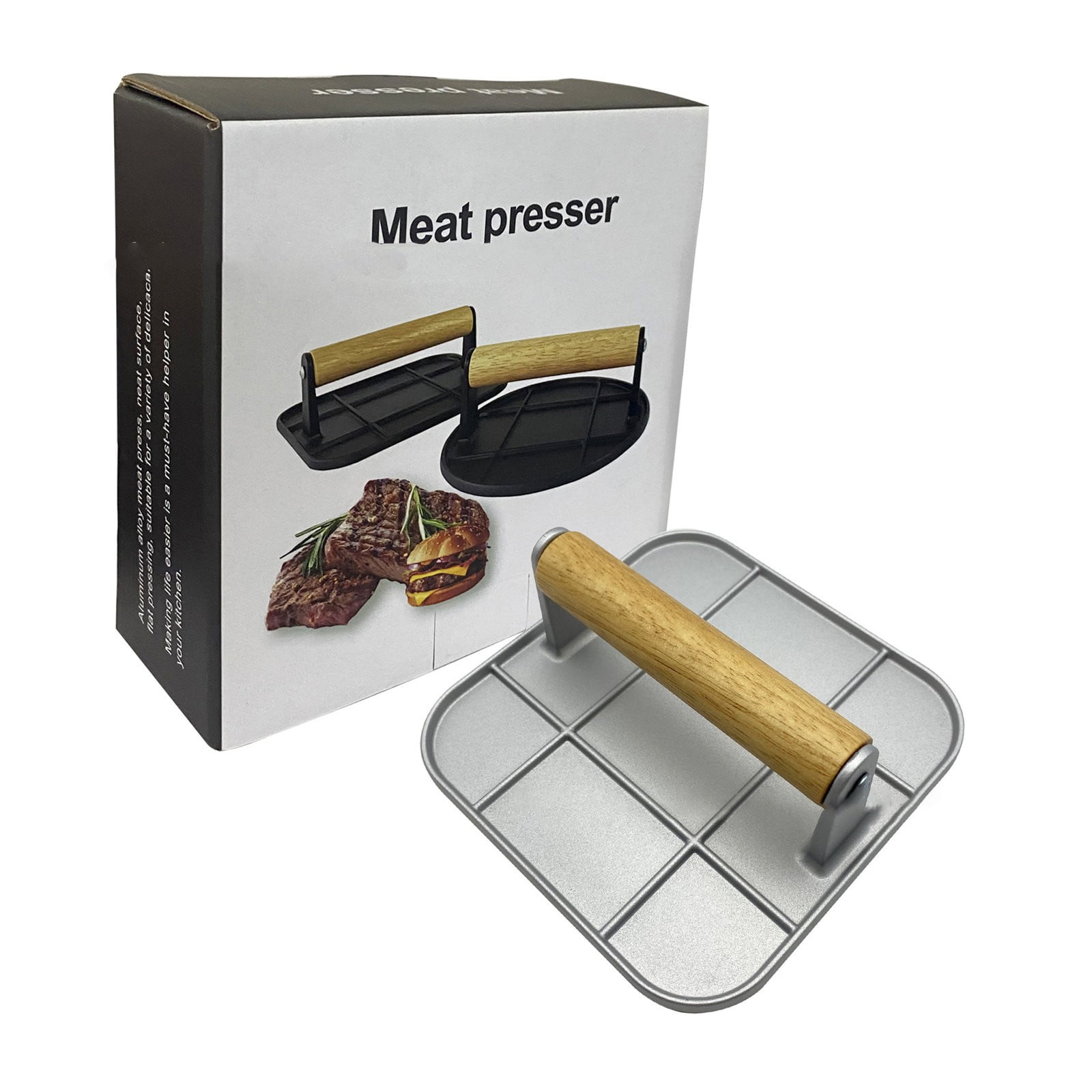 Burger Burger Liquidation Schließt Uioepy Liquidation The Manual Meat Patty Press Is A Silver Square