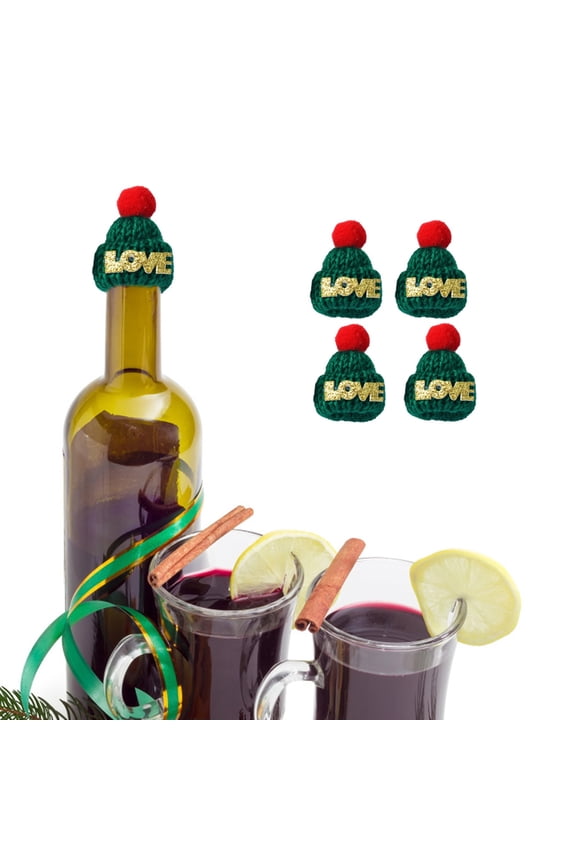 Liquidation Mini Hat Gn1 Green Christmas Hat Without A Sling 5 Pcs Of Mini Christmas Hat And Small Christmas Hat Handicrafts Small Christmas Hat Cup Cap Silver Bracket Family Christmas Decorati