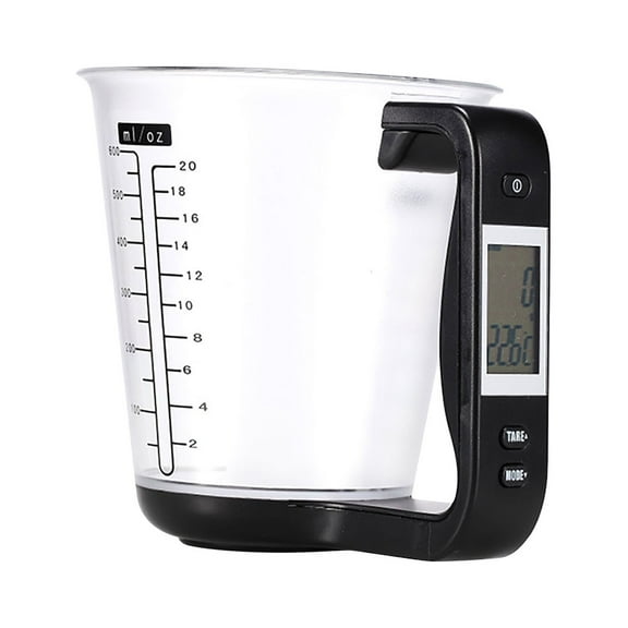Uioepy Liquidation Multi-Functional Kitchen Measuring Cup Scale, Electronic Platform Scale, Gram Scale, Black Multifunctional Kitchen Measuring Cup Scale Electronic Bench Scale Gram Scale Glass&Bottle