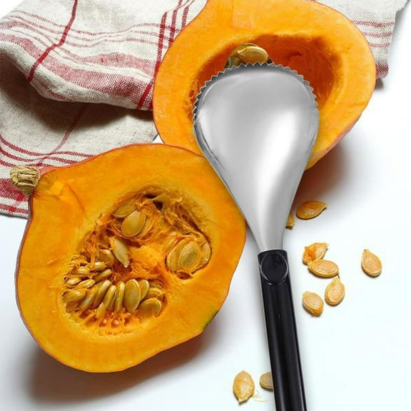 Uioepy Liquidation Taro Paste Ice Shaver Ice Scorer Snowflake Cheese Spoon Black Pumpkin Scoopstainless Pumpkin Manual Pumpkin Carving With Non Slip Handle Vegetable Tool For Kitchen Cooking Utensils