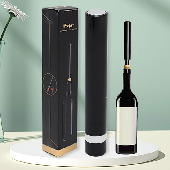 Uioepy Liquidation The Wine Opener Is Silver Innovative Needle Air Pressure Stylish Wine Opener Portable Home Quick Opening Tool Designed For Those Pursuing Taste. Bottle&Can Openers Bottle Opener