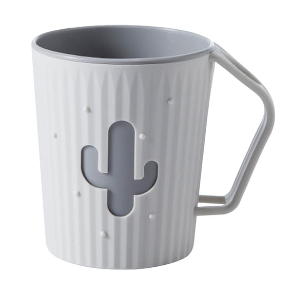 Uioepy Wheat Lightweight Cup Biodegradable Mug Plastic Tumbler for Water Home and kitchen White, a cup