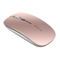 Uiosmuph Wireless Mouse Silent Rechargeable Computer Mouse with USB Nano Receiver