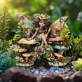 thumbnail image 1 of Uiz Merueh Garden Fairy Statues Clearanace Outside Decor for Yard Art Lawn Ornaments Porch Patio Balcony Home House - Birthday Gifts for Grandma Mom Women, 1 of 5