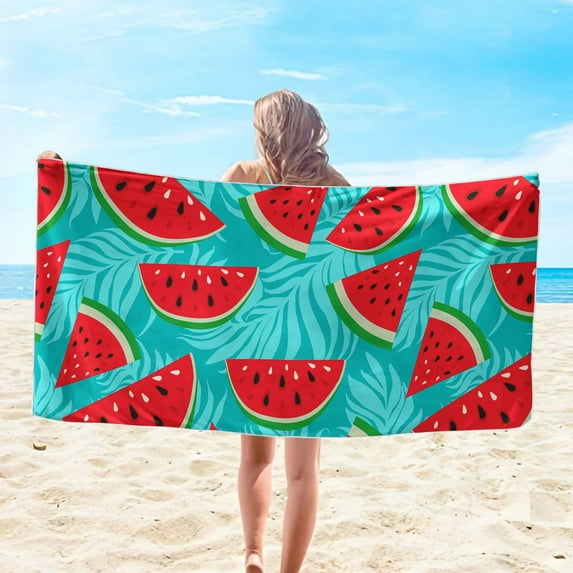 Tupukom Beach Towel Travel Towel Highly Absorbent Bath Towels for Bathroom Vacation Necessities