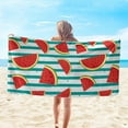 thumbnail image 1 of Uiz Merueh Beach Towels Clearance Quick Dry Towel Microfiber Thin Lightweight Quick Dry Absorbent Compact Towels for Swimming Pool Camping Beach Accessories, 1 of 6