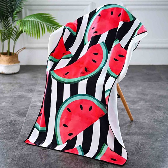 Uiz Merueh Beach Towels Clearance Striped Beach Towels Sand Free Lightweight Travel Towels Oversized Large Cute Beach Towel for Kids Women Men Pool Swim