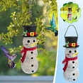 thumbnail image 1 of Tupukom Bird Feeders for Outdoors Hanging Metal Peanut Bird Feeder Gifts for Mom Wife Teacher, Gifts for Women Men, 1 of 9