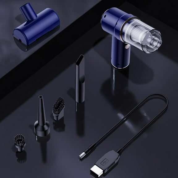 Uiz Merueh Car Vacuum Wet and Dry Handheld Car Vacuum Portable Cordless Powerful Suction Hand Vac Hand Held Vacuum Cleaner for Car Home Office