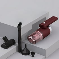 Uiz Merueh Car Vacuum Wet and Dry Mini Portable Vacuum Cleaner Powerful Suction Hand Vac Perfect for Pet Hair, Cars, Home, Stairs