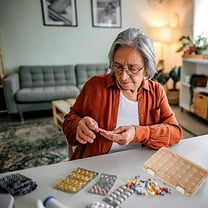 Uiz Merueh Clearance Pill Organizers with Effortless Opening Design, Arthritis Friendly Pill Box, BPA-Free Pill Organizer, Cute & Portable Pill Case for Vitamins, Supplements and Medications