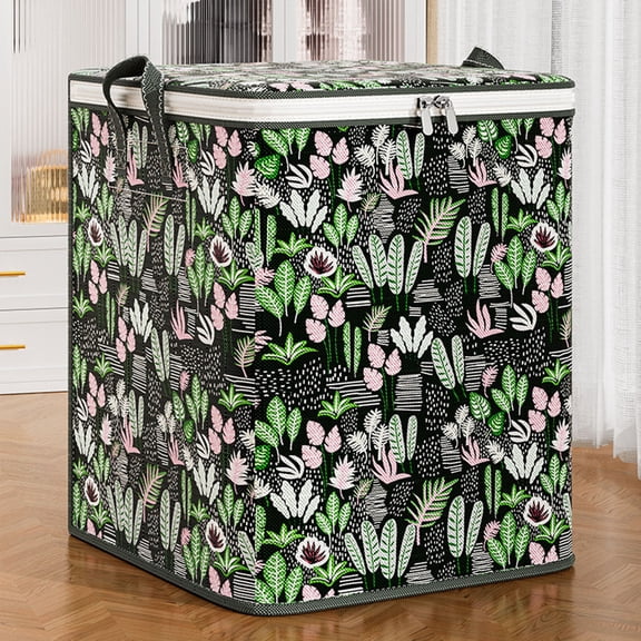 Uiz Merueh Extra Large Storage Bags Reinforced Handle Sturdy Zipper for Closet, Dorm, Pillows, Bedding, Clothes, Blankets