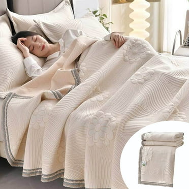 Uiz Merueh Hotel Collection Bedding Comforters Twin/Full/Queen/King Comforters Summer Comforter Breathable Soft Lightweight Silk Smooth