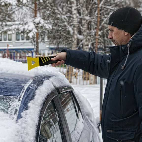 Uiz Merueh Ice Scraper ice scrapers for car windshield for Car Windshield, Scratch Free Ice, Snow, Frost, Removal Tool, Effective and Durable Ice Scraper for Car, SUV, Truck, Window