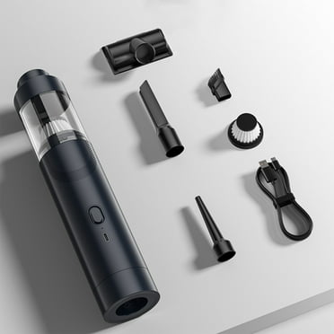 Uiz Merueh Portable Car Vacuum Car Vacuum Portable Cordless Rechargeable Lightweight Portable Vacuum Cleaner, Mini Hand Held Vacuum Cleaner for Car Home
