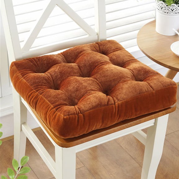 Tupukom Seat Cushions for Kitchen Chairs Pads for Dining Room, Kitchen Table, Office Desk, Rocking Chairs, Stay in Place Backing, Comfortable Seat Cover Pad Cushion