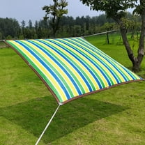 Uiz Merueh Sunshade for Patio UV Block Rectangle Solid Cloth Shade Sails for Patio Garden Backyard Pool,6.5' x 6.5'