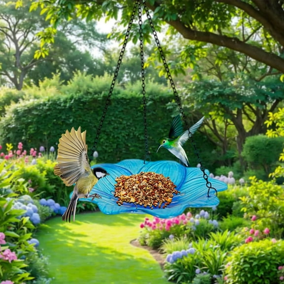 Tupukom Wild Bird Feeders Squirrel Proof Weatherproof Finch Feeder Gifts for Mom Wife Teacher, Gifts for Women Men
