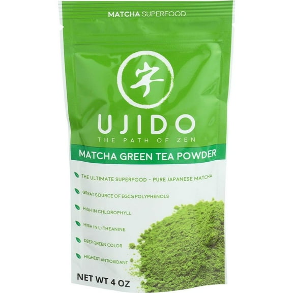 Ujido Matcha Green Tea Powder, 4 Ounce -- 8 per Case.